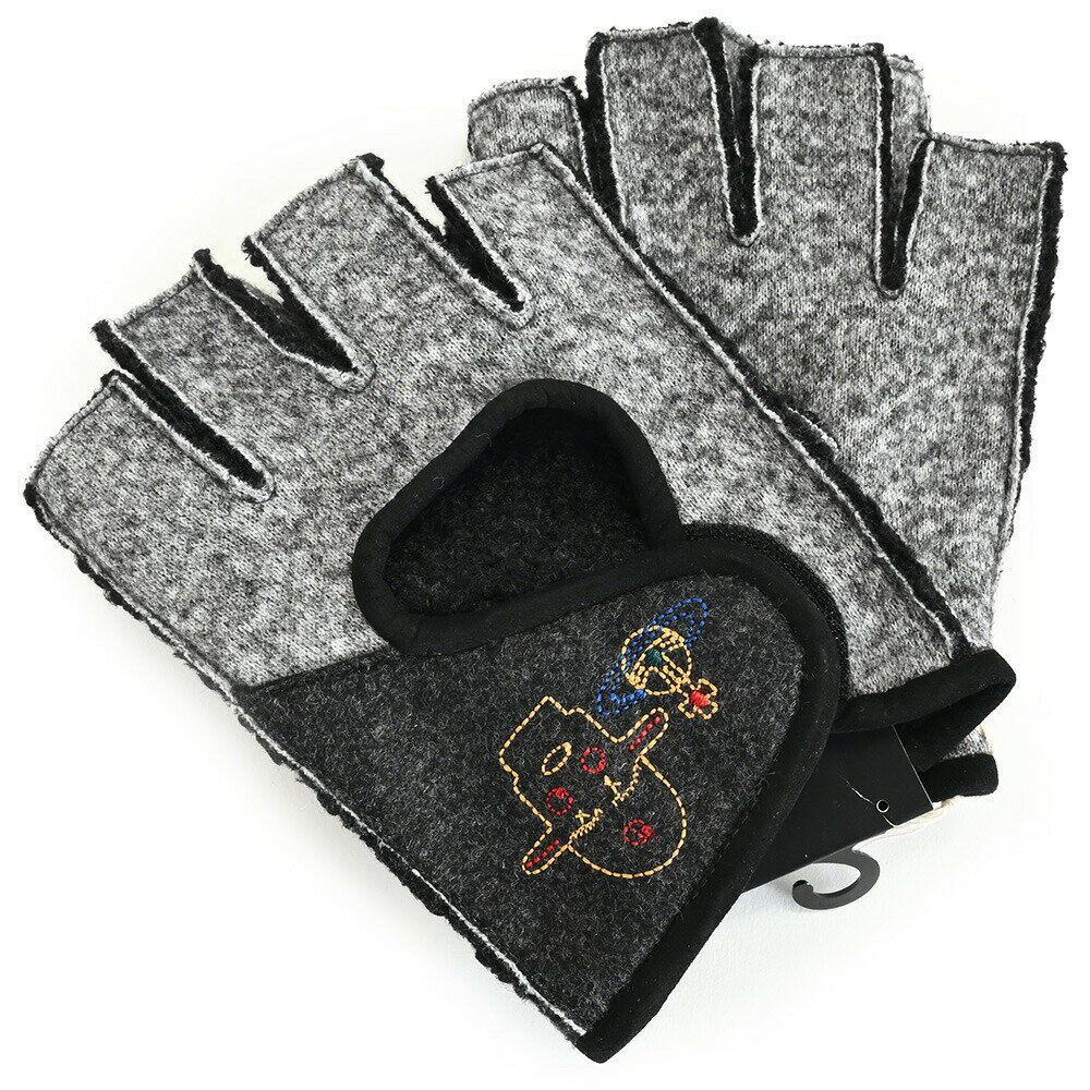 ヴィヴィアンウエストウッド 手袋 黒系(ブラック) Vivienne Westwood ACCESSORIES 377vw35523002 メンズ 紳士 ギフト 定番 彼氏 彼女 プレゼント