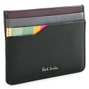 展示品箱なし ポールスミス カードケース 薄型 黒(ブラック) Paul Smith bpw330-10 レディース 婦人