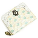 訳あり展示品箱なし アナスイ 財布 小銭入れ コインケース ラウンドファスナー 白(ホワイト) ANNA SUI 314403-00 b レディース 婦人