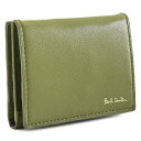 ポールスミス 財布 小銭入れ コインケース BOX型 二つ折り カーキ Paul Smith bps200-54 メンズ 紳士 ギフト 定番 彼氏 彼女 プレゼ...