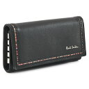 訳あり ポールスミス キーケース 黒(ブラック) Paul Smith bps271-10 b メンズ 紳士