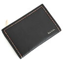 展示品箱なし ポールスミス フラグメントケース コインケース カードケース L字ファスナー 黒(ブラック) Paul Smith bps274-10 メンズ 紳...
