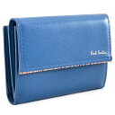 ポールスミス 財布 小銭入れ コインケース キーケース 青(ブルー) Paul Smith bps671-30 メンズ 紳士 ギフト 定番 彼氏 彼女 プレゼン...