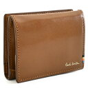 展示品箱なし ポールスミス 財布 小銭入れ コインケース 二つ折り 茶(ブラウン) Paul Smith psc830-70 メンズ 紳士
