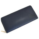 展示品箱なし ポールスミス 財布 長財布 ラウンドファスナー 紺(ネイビー) Paul Smith bpu025-31 メンズ 紳士