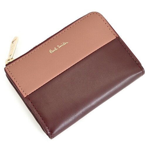 展示品箱なし ポールスミス 財布 小銭入れ コインケース L字ファスナー バーガンデ Paul Smith bpw162-80 レディース 婦人 展示品箱なし ポールスミス 財布 小銭入れ コインケース L字ファスナー バーガンデ Paul Smith bpw162-80 レディース 婦人