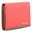 ポールスミス 財布 小銭入れ コインケース 赤(レッド) Paul Smith psq100-20 メンズ 紳士 ギフト 定番 彼氏 彼女 プレゼント