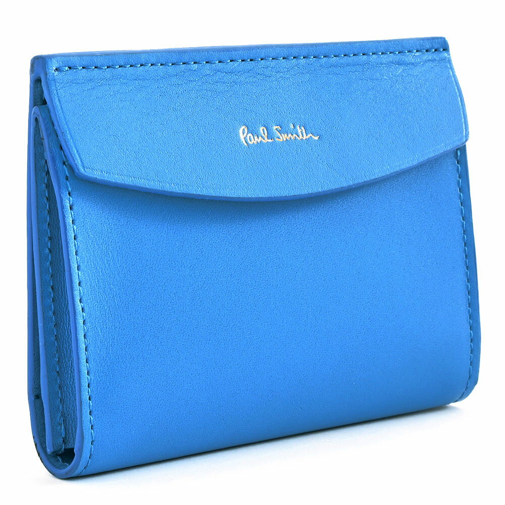 ポールスミス 名刺入れ カードケース 青(ブルー) Paul Smith psq171-35 メンズ 紳士 ギフト 定番 彼氏 彼女 プレゼント