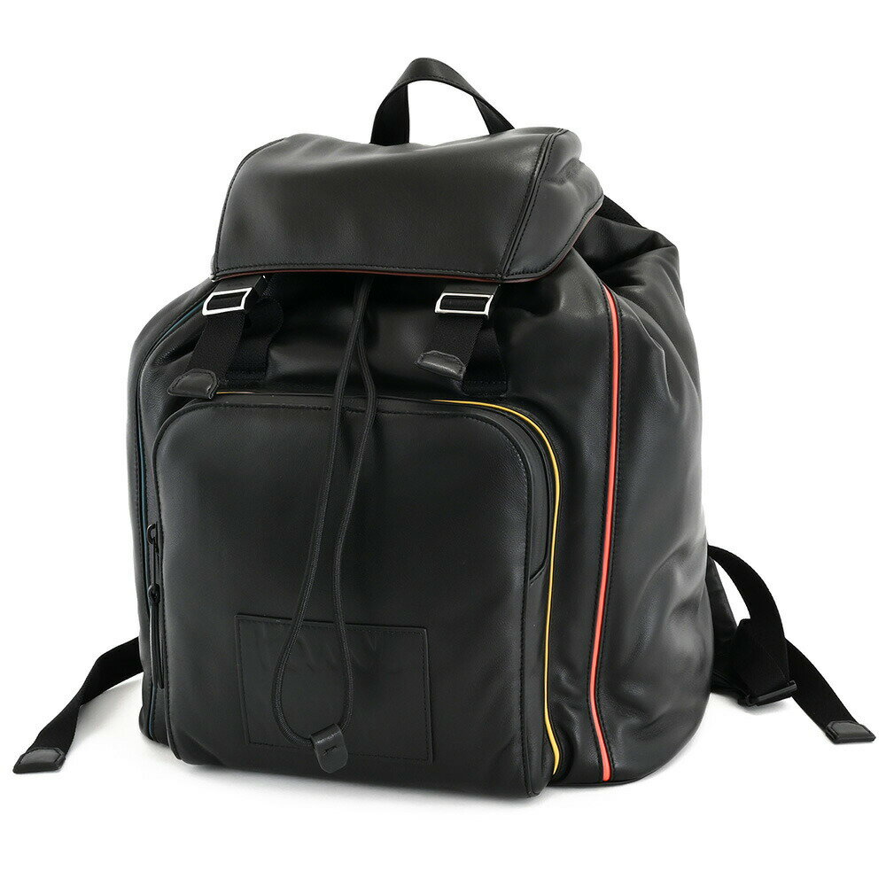 楽天インスピレーションポールスミス バッグ リュックサック 黒（ブラック） Paul Smith vps838-10 メンズ 紳士 ギフト 定番 彼氏 彼女 プレゼント