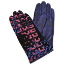 ヴィヴィアンウエストウッド 手袋 赤紫系/青(ブルー) Vivienne Westwood ACCESSORIES 567vw55425001 レディース 婦人...