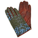 ヴィヴィアンウエストウッド 手袋 緑(グリーン)/茶(ブラウン) Vivienne Westwood ACCESSORIES 567vw55425051 レディ...