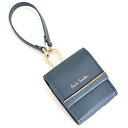 訳あり ポールスミス ケース ミニケース ストラップ バッグチャーム 小物入れ ブルーグレー Paul Smith bps177-30 b メンズ 紳士