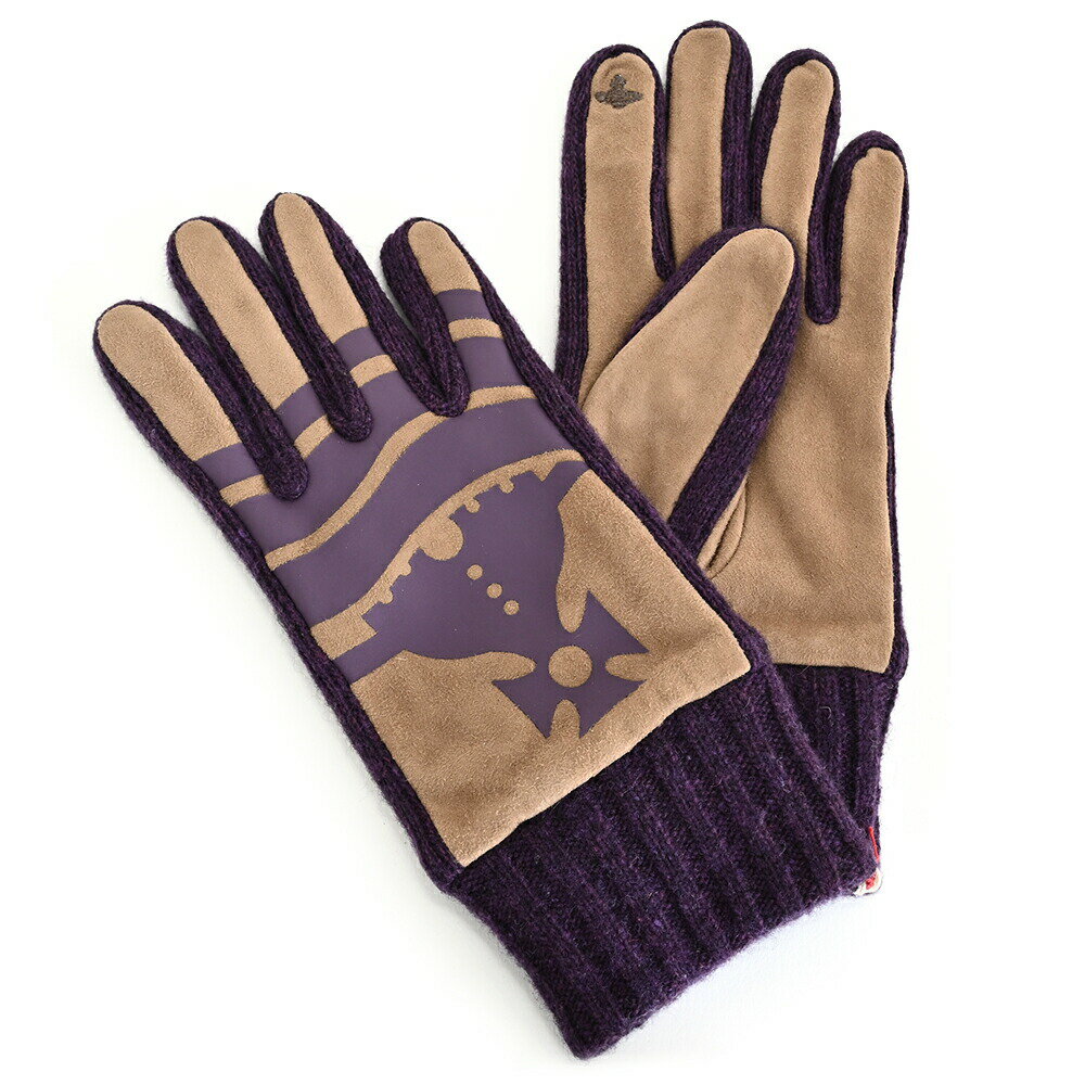 ヴィヴィアンウエストウッド 手袋 紫(パープル) Vivienne Westwood ACCESSORIES 2151vw5352192 レディース 婦人 ギフ...