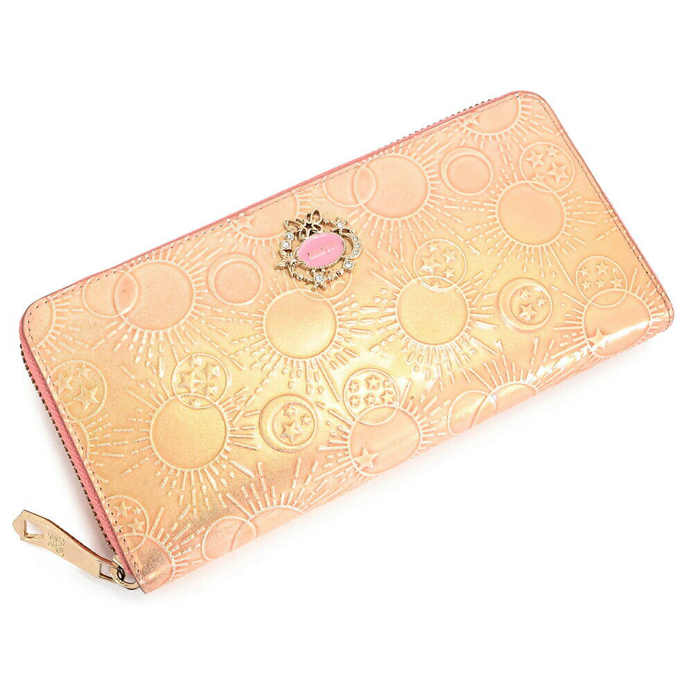 展示品箱なし アナスイ 財布 長財布 ラウンドファスナー ピンク ANNA SUI 20250512-1 レディース 婦人