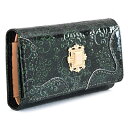 展示品箱なし アナスイ キーケース マルチケース 緑(グリーン) ANNA SUI 316906-70 レディース 婦人
