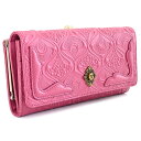 アナスイ ノヴァ 財布 長財布 がま口財布 ピンク ANNA SUI 317080-31 k レディース 婦人 ギフト 定番 彼氏 彼女 プレゼント