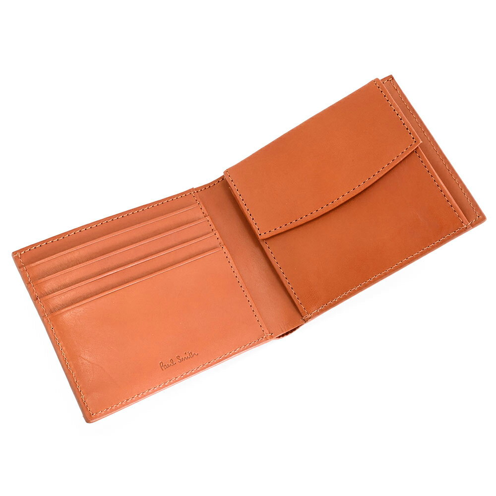 展示品箱なし ポールスミス 財布 二つ折り財布 レンガ Paul Smith bps534-22 メン...