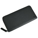 展示品箱なし ランバンコレクション 財布 長財布 ラウンドファスナー 黒(ブラック) LANVINcollection 20250714-1 メンズ 紳士