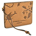 キャサリンハムネット カードケース パスケース 茶(ブラウン) KATHARINE HAMNETT LONDON khp360-70 レディース 婦人 ギフト ...