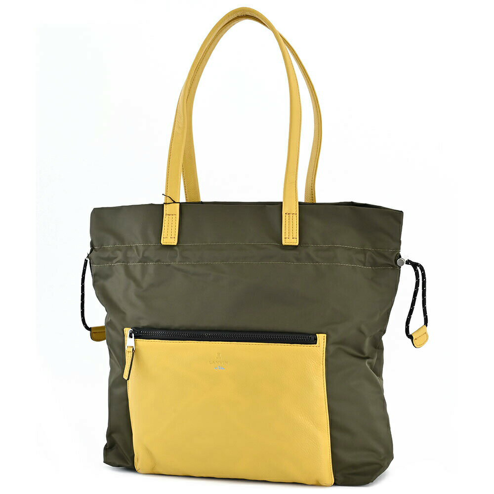 乐天商城 - ランバンオンブルー バッグ トートバッグ カーキ LANVIN en Bleu 531702 メンズ 紳士 ギフト 定番 彼氏 彼女 プレゼント