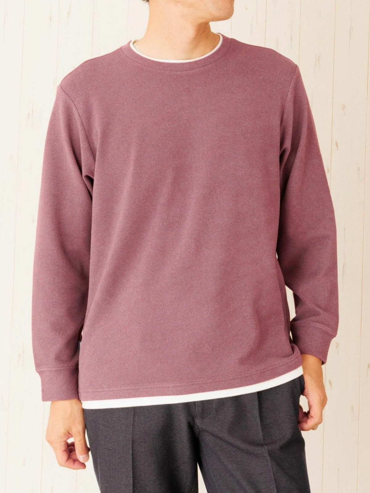 【クーポン対象】INSPIRE インスパイア 公式 Tシャツ レイヤード メンズ 男性用 長袖 秋 冬 上品 カジュアル 服 胸ポケット ポケット付き ギフト プレゼント