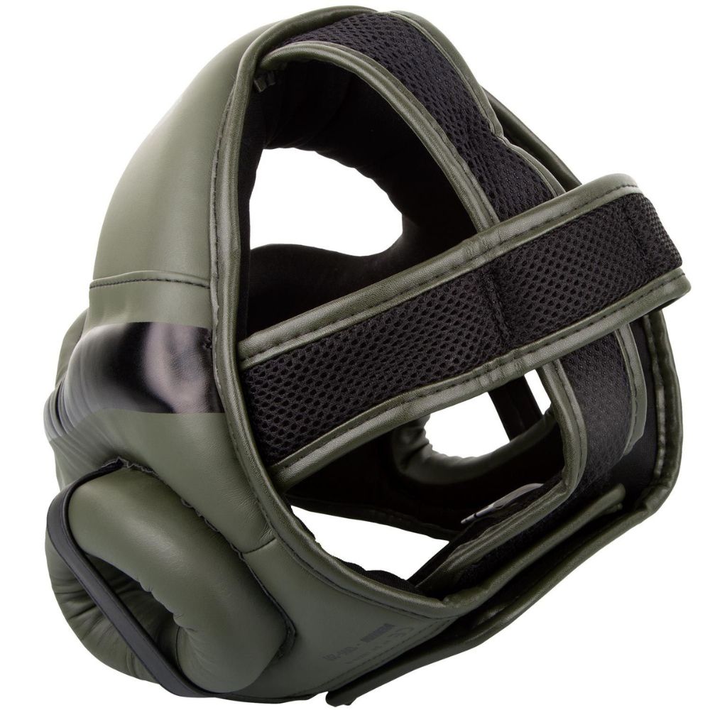 VENUM ELITE ヘッドギア エリート ボクシング キックボクシング スパーリング 格闘技 ヘッドガード MMA 空手 ムエタイ 頭部 保護 ジム トレーニング 衝撃吸収 男性 女性 メンズ レディース ヴェヌム ブラック 黒