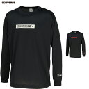 コンバース プリントロングスリーブシャツ バスケ ばすけ バスケットボール スポーツ バスケ練習着 ユニセックス メンズ レディース Tシャツ 機能Tシャツ プ...