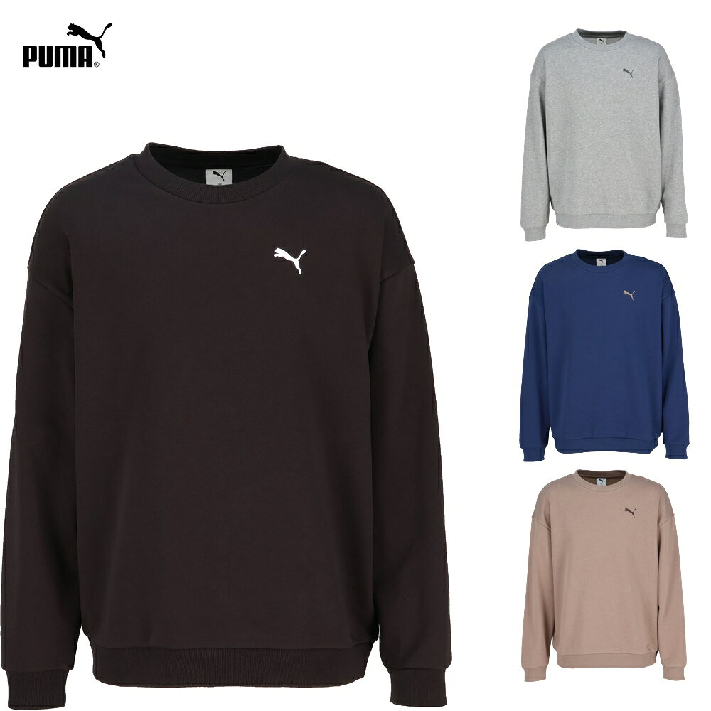 プーマ ESS ELEVATED MX グラフィッククルー スウェット シャツ トップス トレーナー スポーティー カジュアル デイリー メンズ 男性 大人 PUMA 638540
