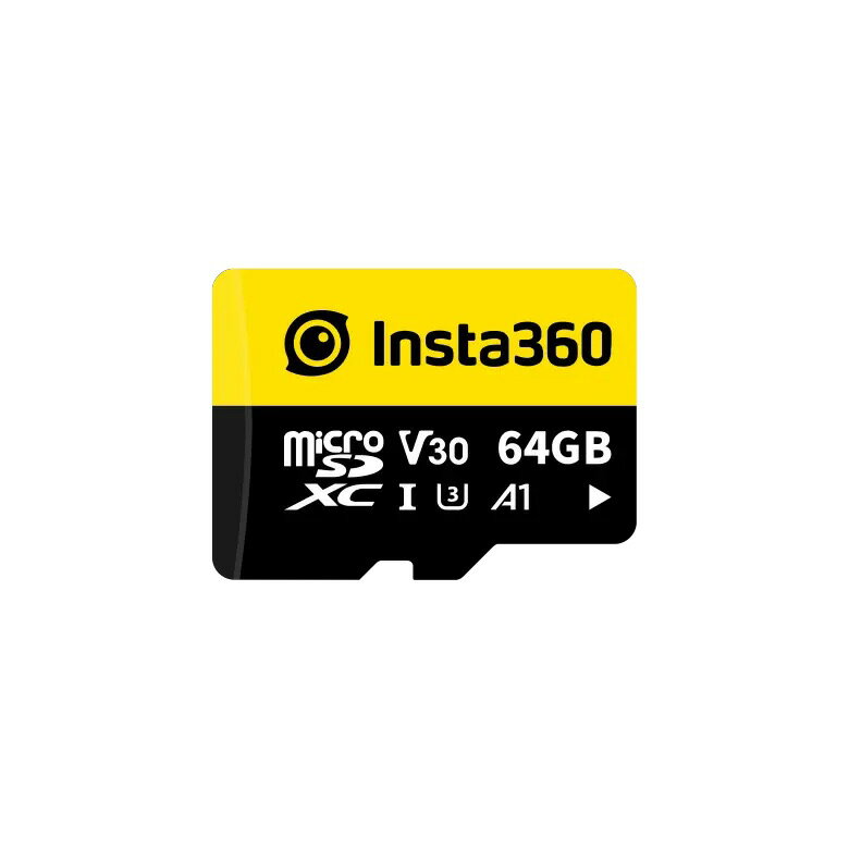 Insta360 メモリカード(64GB)|あす楽 microSDXC 64GB マイクロSDカード microsdカード SanDisk サンディスク UHS-I 超高速【Ace Pro/Ace/X3/ONE RS/GO 2/ONE X2】