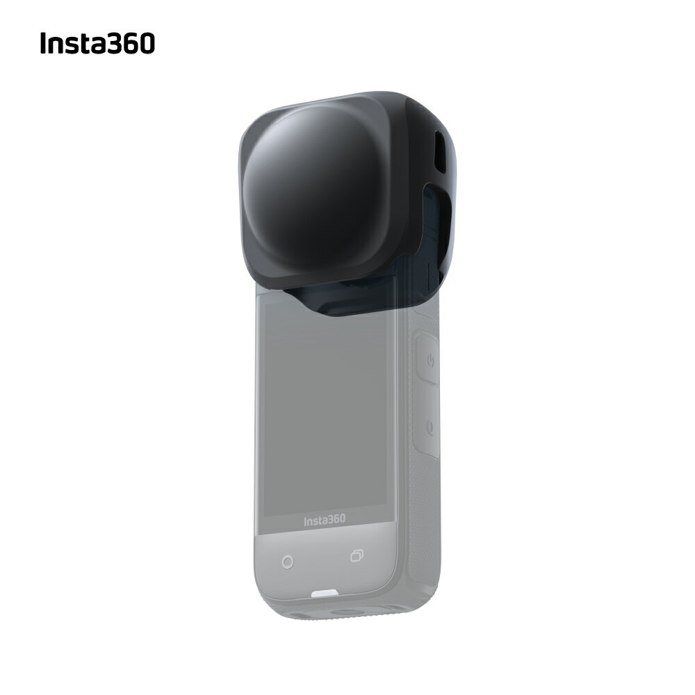 Insta360 X4用レンズキャップ|あす楽 簡単装着 レンズを万全に保護 1