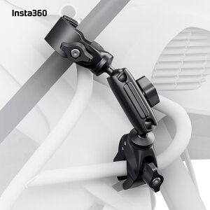 \スーパーSALE特価/ Insta360 バイク用自撮り棒サポートクランプ | 【X5 / Ace Pro 2 / X4 / Ace Pro / Ace / GO 3S / X3】バイク撮影 背面撮影 タイヤを間近で撮影 後姿を撮影 三人称視点 調整可能なダブル自由雲台設計 高強度素材