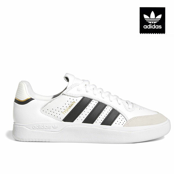 adidas skateboardingTYSHAWN LOW顼ftw white/core black/gold metallicHQ2003 ǥ 硼 ȥܡ ܡ 塼  ˡ SKATEBOARD SHOES