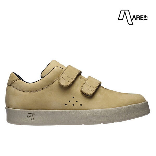 【AREth】I velcro カラー：beige nubuck アース シューズ 靴 スニーカー スケートボード スケボー SKATEBOARD