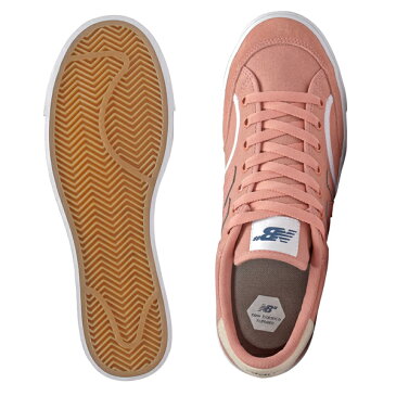 【NEW BALANCE NUMERIC】NM212PCHカラー：peach with white ニューバランス ヌメリック スケートボード スケボーシューズ 靴 スニーカー SKATEBOARD SHOES