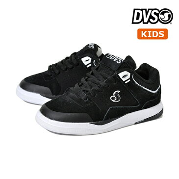 【DVS】KIDS PORTAL カラー：black/grey/black ディーブイエス キッズ 子供 スケートボード スケボーシューズ 靴 スニーカー SKATEBOARD SHOES【18cm】