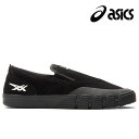 【asics skatebording】GEL-FLEXKEE SLIP-ONカラー：black/blackアシックス スケートボーディングスケート...