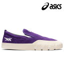 GEL-FLEXKEE SLIP-ON カラー：gentry purple/birchアシックス スケートボーディング スケートボード スケボー シューズ 靴 スニーカー SKATEBOARD SHOES