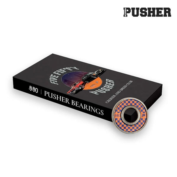 Pusher x 550 ABEC7 プッシャー ベアリング スケートボード スケボー デッキ SKATEBOARD DECK