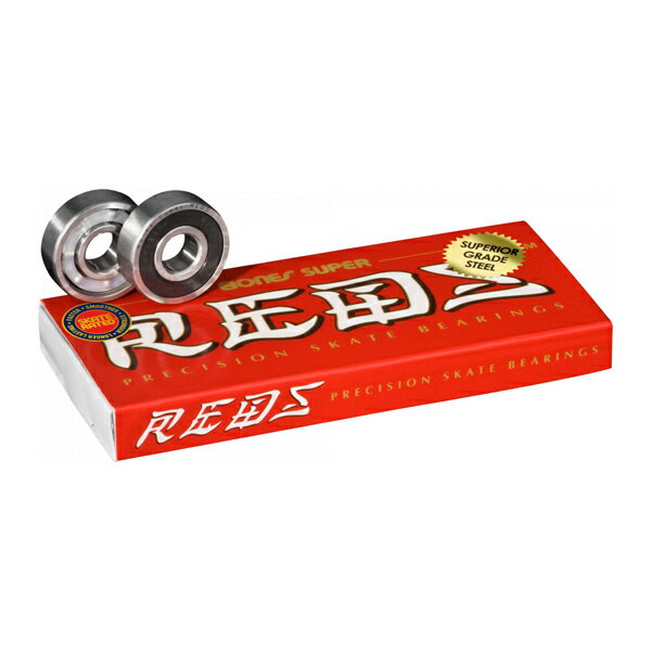 【BONES】SUPER REDS BEARING ボーンズ ベアリング レッズ パーツ スケートボード スケボー SKATEBOARD