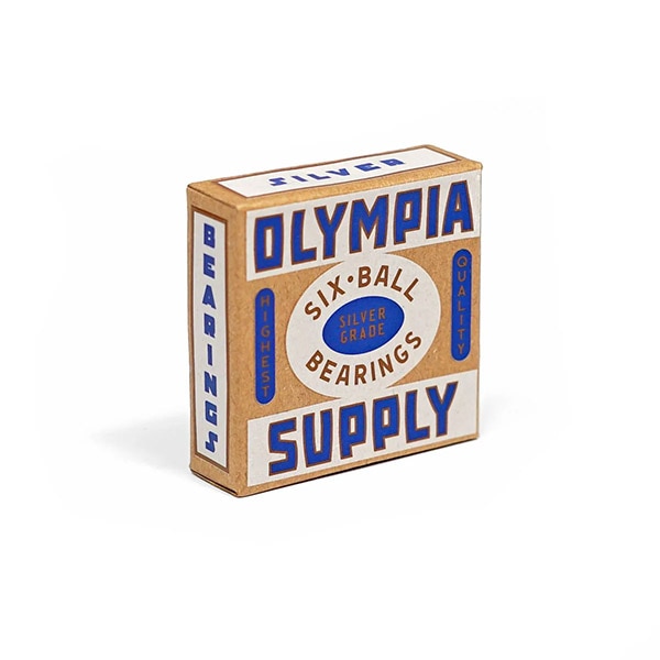 【OLYMPIA】SILVER GRADE SIX-BALL BEARING オリンピア ベアリング スケートボード...
