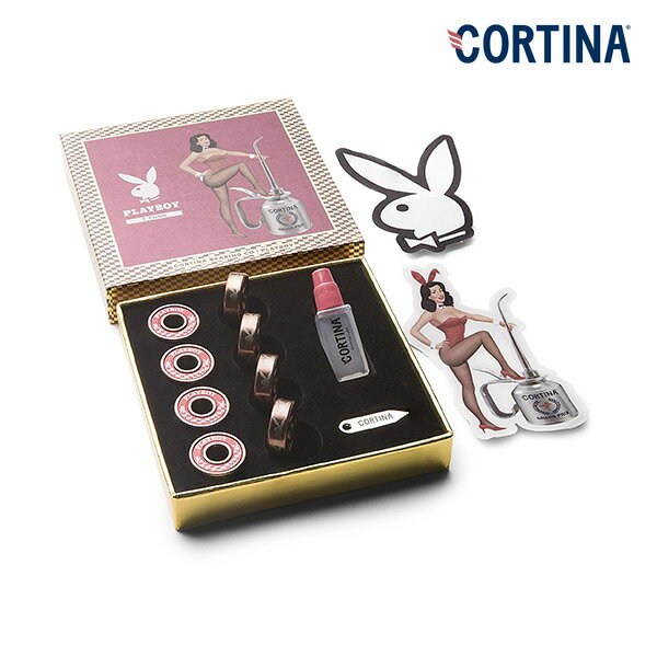 商品詳細 【CORTINA×PLAYBOY｜T-FUNK Bearing】 ベアリング界の新星CORTINA BEARING CO.。ラグジュアリーなデザインが印象的なCORTINAベアリングは、品質にこだわり毎日スケートボードをするヘビーユーズにも耐えられるベアリングを制作するため研究、開発されました。 創立メンバーであるイライジャ・バール、ナケル・スミス、カイル・ウォーカーに加えT-FUNKも仲間に加わり勢いの増すベアリングカンパニー。 ・オイルタイプベアリング ・ラバーシールド ・ベアリングオイル ・シールドピック ・ステッカー×2 在庫に関して 当店販売商品は実店舗と在庫を共有しております。また、メーカーからのお取り寄せでのご用意となる商品もございます。お申し込み頂きました商品が、「販売終了/在庫完売」等でご用意ができない場合もございます。 その際はキャンセルのご連絡をさせて頂く事もございます。予めご了承ください。 画像に関して 掲載しております画像はサンプル画像となります。お手持ちのディスプレイや周辺機器の設定により実商品と色合い等に若干誤差が生じる場合がございます。