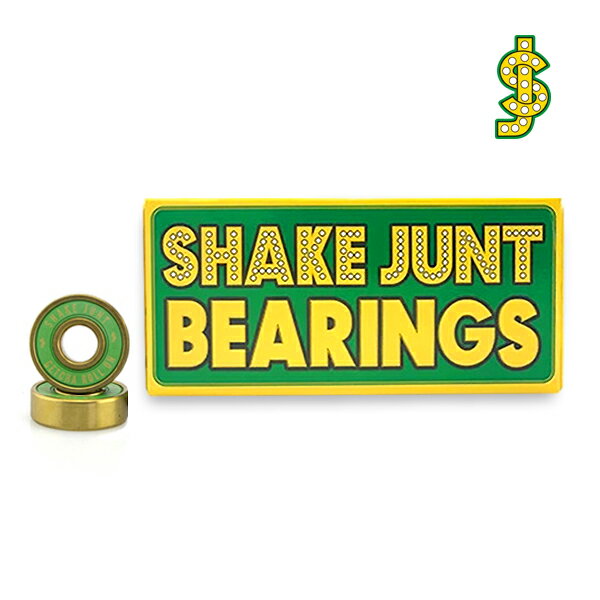 【SHAKE JUNT】TRIPLE OG'S BEARINGS abec7 シェイク ジャント ベアリング パーツ スケートボード スケボー SKATEBOARD