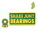 商品詳細 【SHAKE JUNT｜TRIPLE OG'S BEARINGS abec7】 ＊グレード：abec7 (オイルタイプ) ＊1set/8個入りの価格です。 在庫に関して 当店販売商品は実店舗と在庫を共有しております。また、メーカーからのお取り寄せでのご用意となる商品もございます。お申し込み頂きました商品が、「販売終了/在庫完売」等でご用意ができない場合もございます。 その際はキャンセルのご連絡をさせて頂く事もございます。予めご了承ください。 画像に関して 掲載しております画像はサンプル画像となります。お手持ちのディスプレイや周辺機器の設定により実商品と色合い等に若干誤差が生じる場合がございます。