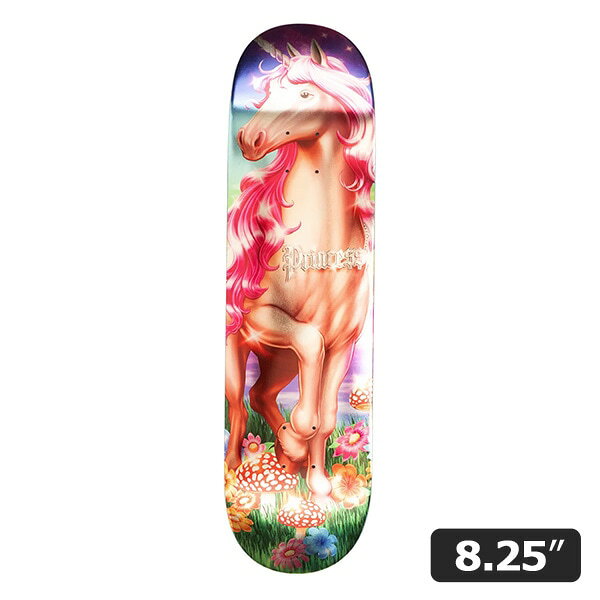 商品詳細 【HARDBODY｜UNICORN PRINCESS】 NYを拠点に活動するフィルムメイカー Emilio Cuilan を中心に展開するスケートブランド 「HARDBODY」 2016年に発表された代表作 『Dany』 は、Tompkins Square Parkを中心としたNYローカルの空気感を色濃く映し出した名作として知られています。長年アンダーグラウンドで培われた独自の表現力と空気感は、他にはないミステリアスな魅力を放つブランドです。 デッキサイズ(インチ) ・Width：8.25" ・Length：32" ・Wheelbase：14.25" ・Nose：6.92" ・Tail：6.6" ＊1インチ＝約2.54cm 在庫に関して当店販売商品は実店舗と在庫を共有しております。また、メーカーからのお取り寄せでのご用意となる商品もございます。お申し込み頂きました商品が、「販売終了/在庫完売」等でご用意ができない場合もございます。 その際はキャンセルのご連絡をさせて頂く事もございます。予めご了承ください。画像に関して掲載しております画像はサンプル画像となります。お手持ちのディスプレイや周辺機器の設定により実商品と色合い等に若干誤差が生じる場合がございます。