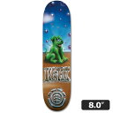 yELEMENT~instantz COLLABORATION DECK Art by DAIMON 8.0C` Gg XP[g{[h XP{[ fbL SKATEBOARD DECK