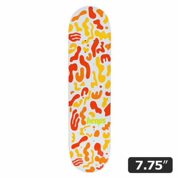 【HEAPS】FLUID DECK 7.75インチ ヒープス スケートボード スケボー デッキ SKATEBOARD DECK