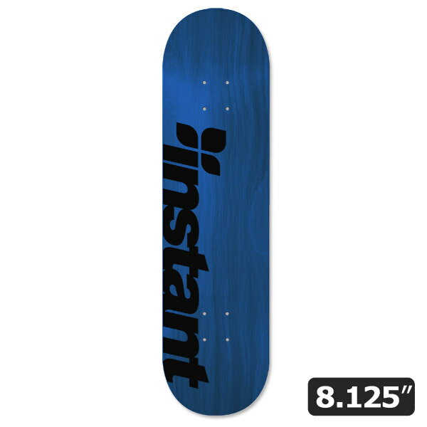 【instant】ORIGINAL LOGO DECK 2023 8.125インチ インスタント スケートボード スケボー デッキ SKATEBOARD DECK