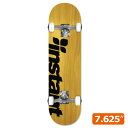 yinstantzORIGINAL LOGO COMPLETE yellow/black 7.625C`Rv[gZbg iA XP[g{[h XP{[SKATEBOARD DECK COMPLETE