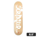 ylesque~MHAKzLESQUE X MHAK LOGO NATURAL8.0C` XP XP[g{[h XP{[ fbL N[Y SKATEBOARD DECK