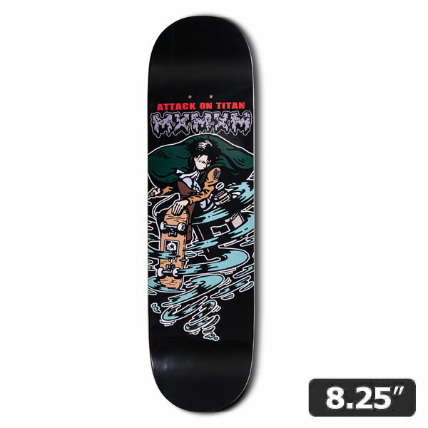 【MAGICAL MOSH MISFITS×進撃の巨人】MAGICAL MOSH TITAN DECK 8.25インチ マジカル モッシュ ミスフィッツ スケートボード スケボー デッキ SKATEBOARD DECK